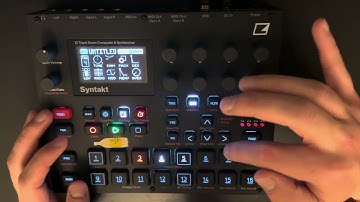 Techno patterns from scratch 2 (Syntakt Elektron)