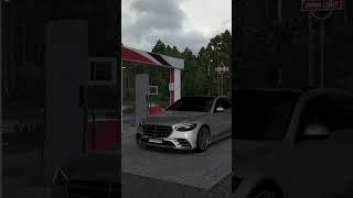 ETS2 Mercedes S-Class W223 Moment: Helsinki to Saint Petersburg (Cockpit)
