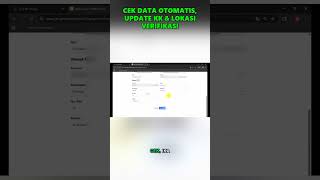 cek data otomatis update kk lokasi verifikasi #part3
