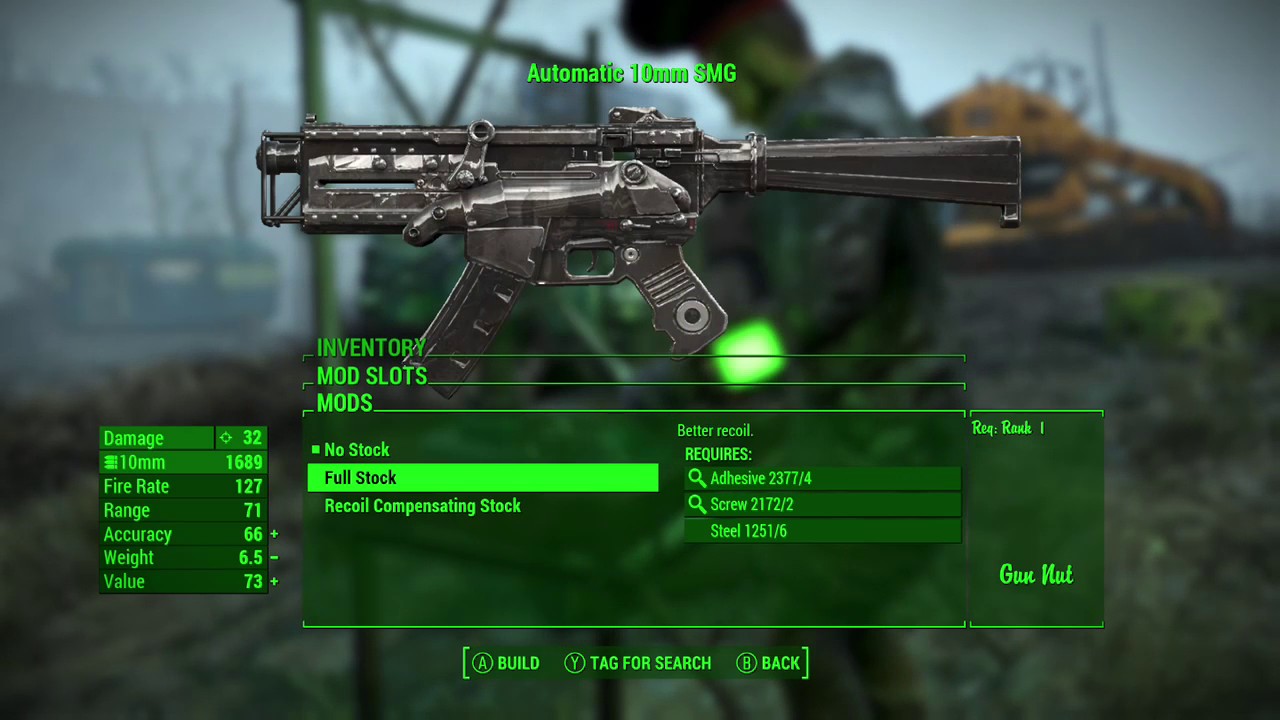 10mm submachine gun fallout 3