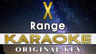 X - Range (KARAOKE VERSION)