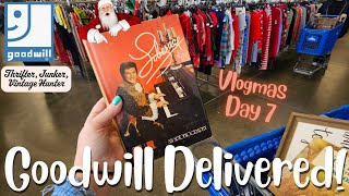 Hey Liberace! Thrift With Me | Thrifter Junker Vintage Hunter Vlogmas Day 7