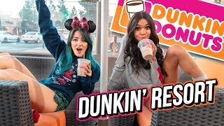 Going on vacation at Dunkin' Donuts