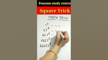 Square Trick 🤔|Multiplication Trick |Maths Trick |Maths easy Trick #shorts #mathshort #mathstricks