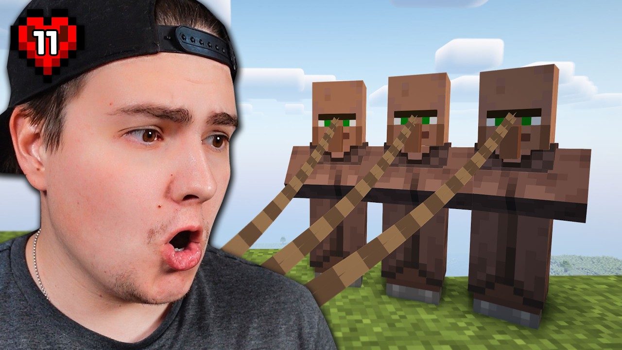 Keräsin kyläläisiä Minecraft Hardcoressa! (#11)