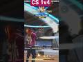 free fire CS rank 1v4 😅😅 #rohit  #shorts