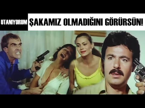 Utanıyorum Türk Filmi | Soyguncular, Ferdi ve Ailesine Baskın Yapar