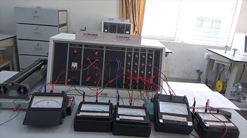 Machines lab-Field test on DC Series Motor