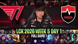 T1 Vs Ns Game 1 Lck 2026 W5d1   Game  T1 Vs Nongshim G1 Lck 2026