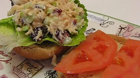 Betty's Cranberry Almond Chicken Salad Sandwich