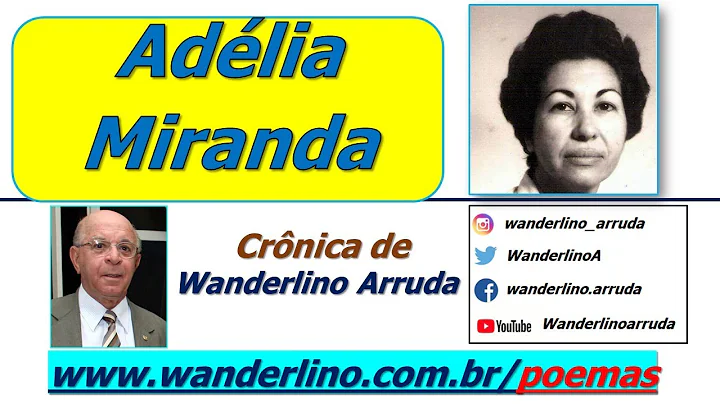 ADLIA MIRANDA - Palestra de Wanderlino Arruda -MON...