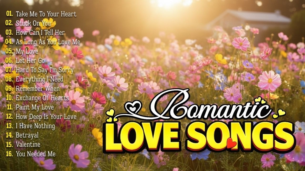 500 Greatest Hits Romantic Love Songs 💘 Sweet Love Songs Of 80s 90s 💕Love Songs of All Time Playlist
