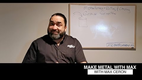 Make Metal with Max - Metallurgy Part 3: Rolling and Casting