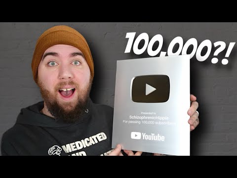 100,000 Subscribers?! Unboxing My YouTube Award