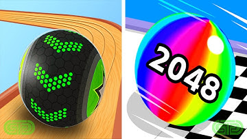 Going Balls 🆚 Ball Run 2048 ALL LEVELS 💖 Android,iOS Gameplay Walkthrough NEW UPDATE