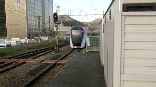 Ｅ３５３系「富士回遊４４号」+「あずさ４４号」　大月駅発車