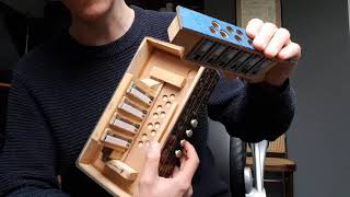 how to remove, tape up thirds - melodeon, button accordion