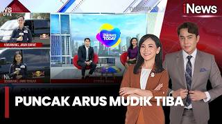 Arus Mudik 2026, GT Cikatama Ramai Lancar dan 33 Ribu Kendaraan Lewati GT Kalikangkung |iToday (16/3