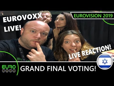 EUROVISION 2019 FINAL VOTING (REACTION) | EUROVOXX LIVE