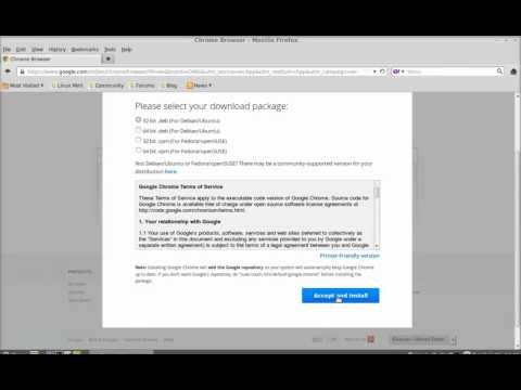 Video How to Install Google Chrome on Linux Mint 14 