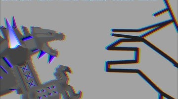 Blue Plasma Mechagodzilla Vs Ricky