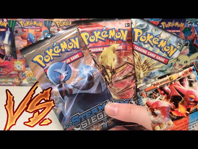 OPENING 3 EPIC POKEMON TCG STEAM SIEGE BOOSTER BOXES!