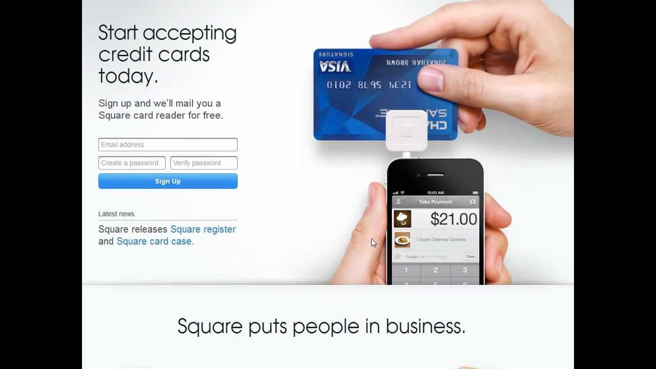 Square Enter Card Manually