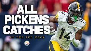 HIGHLIGHTS: Every George Pickens reception at the bye | Pittsburgh Steelers