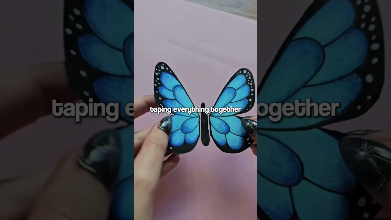 DIY Flapping Butterfly! 🦋💖 Make Your Own Flapping Wings!
