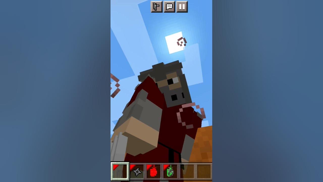 SHREDDER TEST minecraft test mod shortsvideo subscribe tmnt 