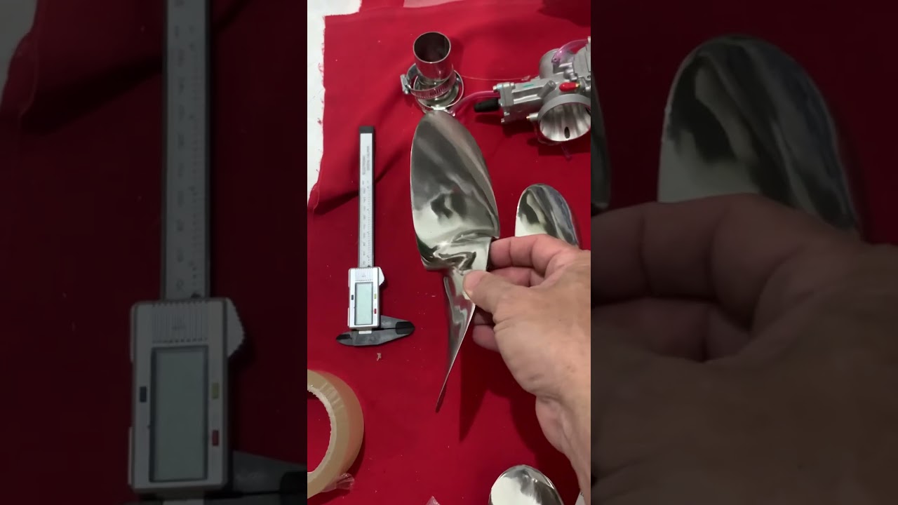 3 size of propeller for reduction , lowspeed, and high speed in Honda Engine in SUPERTULIN prop