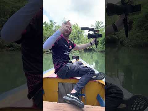 🇩🇲 Indian River in Dominica Boating #shorts
