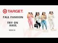 HUGE TARGET FALL TRY ON HAUL | CURVY TRY ON | ACCESSORIES &amp; CLOTHES | ARAPANA SADEO