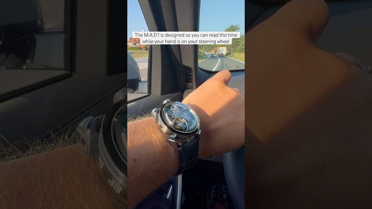 Driver's watch: the MAD Editions MAD 1 