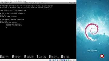 konfigurasi TCP IP static pada server debian 8