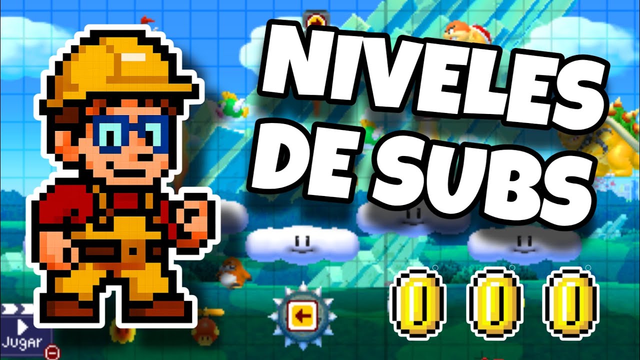 SMMWE 3.5.1 | Jugando NIVELES DE SUBS en directo #71 - Super Mario Maker World Engine