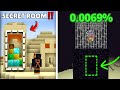 I Found Minecraft's Rarest Hidden Secret Rooms....