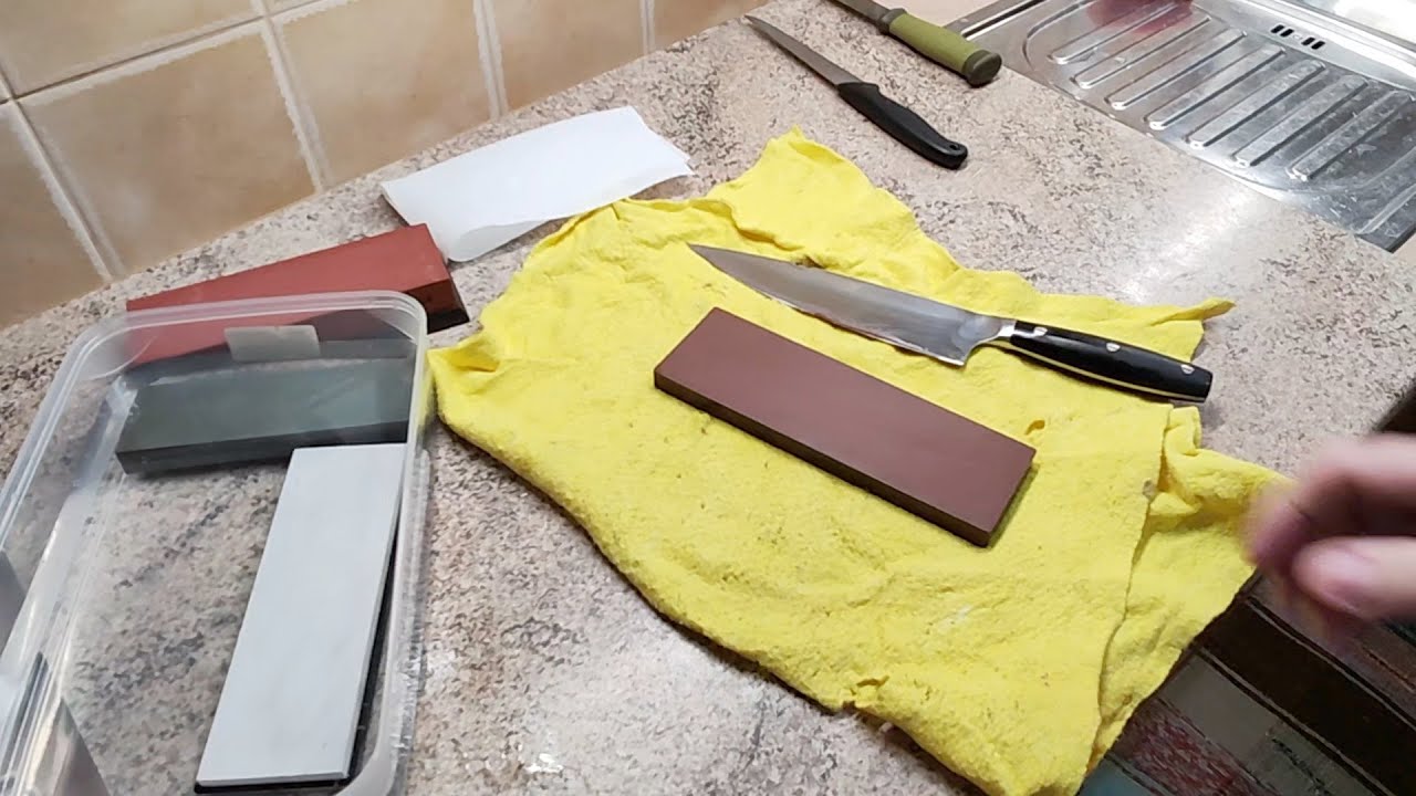 Knife sharpening YouTube
