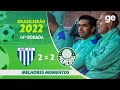 Ava 2 x 2 palmeiras  melhores momentos  14 rodada brasileiro 2022  geglobo