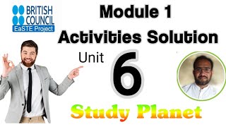 EaSTE training Unit 6 Module 1