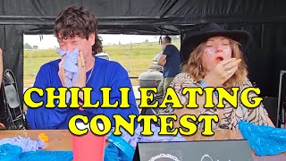 Chilli Eating Contest - Black Deer  Festival 2023 - Sunday