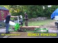 Sawing Elm with the Harbor Freight Sawmill - Review & Some Observations | Redneck Homestead