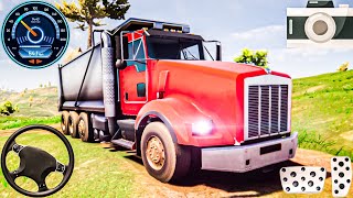 Cargo Truck Driving Simulator : Snow Excavator Mountain Truck Transport Game | Offroad Truck Mood screenshot 4