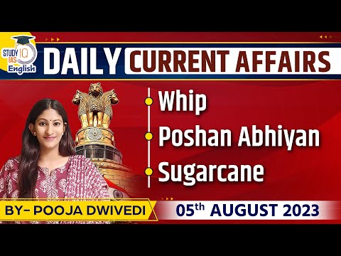 UPSC 2024 | Daily Current Affairs | Pooja Dwivedi | StudyIQ IAS English
