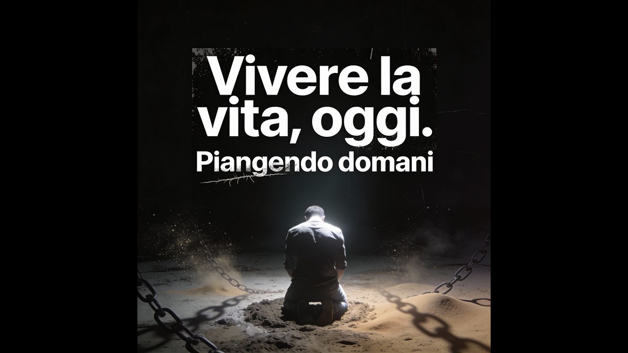 Vivere la vita, oggi. Piangendo domani.