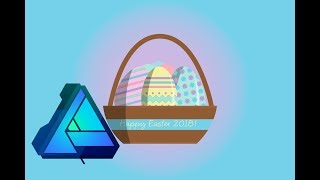 Affinity Designer - Easter Graphic [Timelapse]
