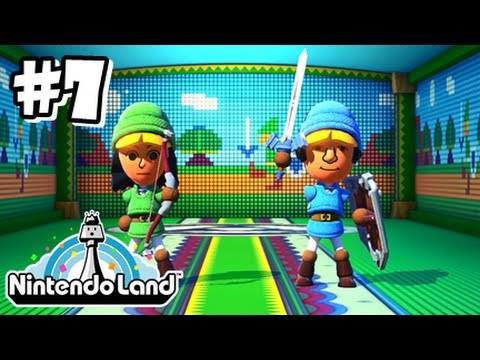 Nintendo Land Wii U Part 7 Co Op Zelda Battle Quest Youtube