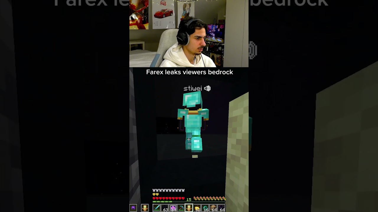 Farex leaks bedrock...