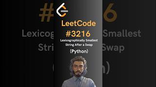 LeetCode#3216 Lexicographically Smallest String After a Swap - Python