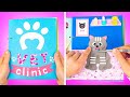 DIY Cat Paper Playbook! 3 Paper Playbook Games